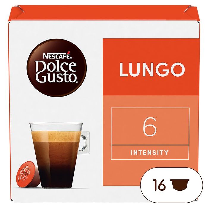 NESCAFÉ® DOLCE GUSTO® LUNGO 16 κάψουλες 89,6g