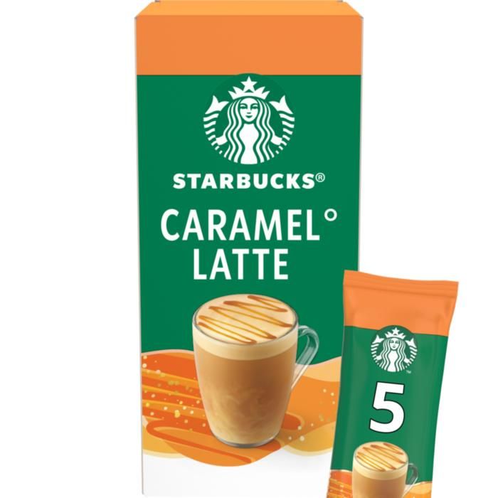 STARBUCKS® CARAMEL LATTE ΣΤΙΓΜΙΑΙΟ ΡΟΦΗΜΑ 5x23g