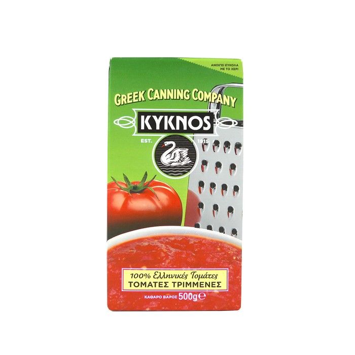 KYKNOS ΤΡΙΜΜΕΝΕΣ ΤΟΜΑΤΕΣ ΧΑΡΤΙΝΟ 24χ500g