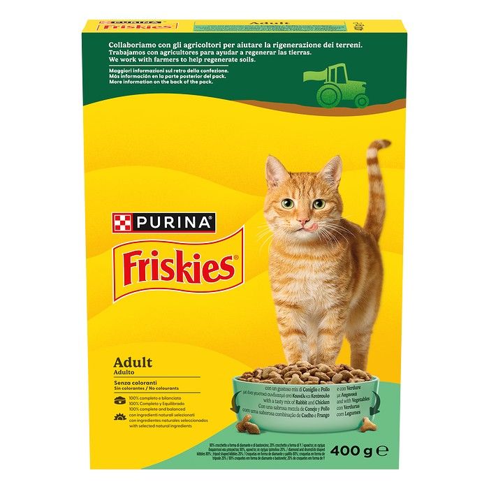 Friskies Κουνέλι Κοτόπουλο Λαχανικά 400g