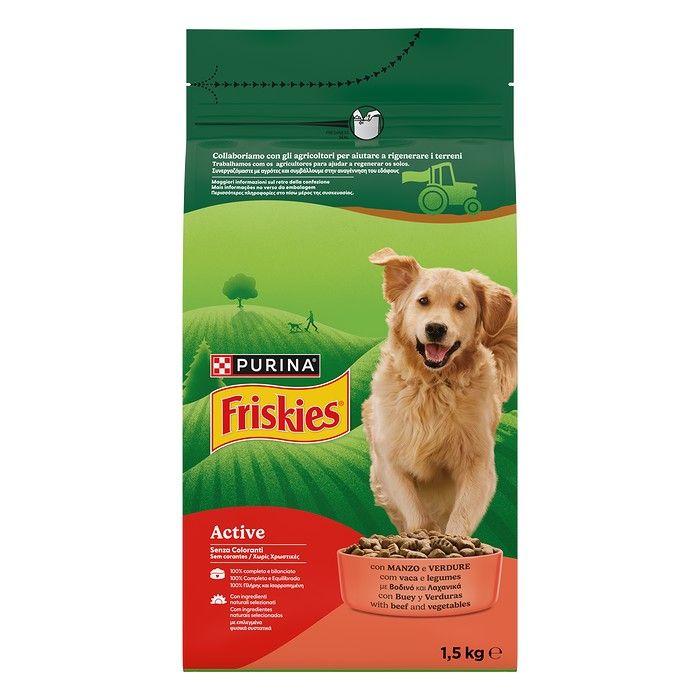 Friskies Active Βοδινό 1,5kg