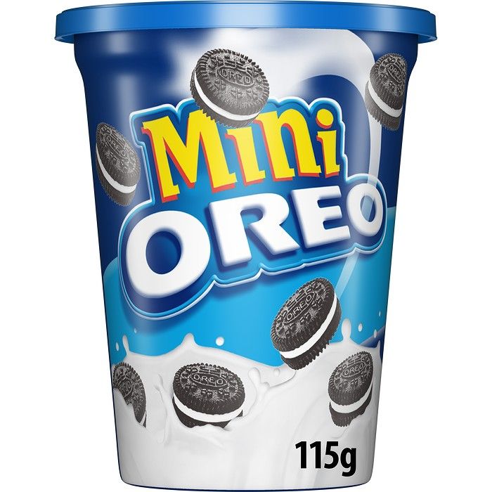 Oreo Μίνι Μπισκότα Γεμιστά Βανίλια 115G