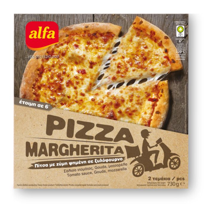 Alfa Πιτσα Margherita 730γρ.