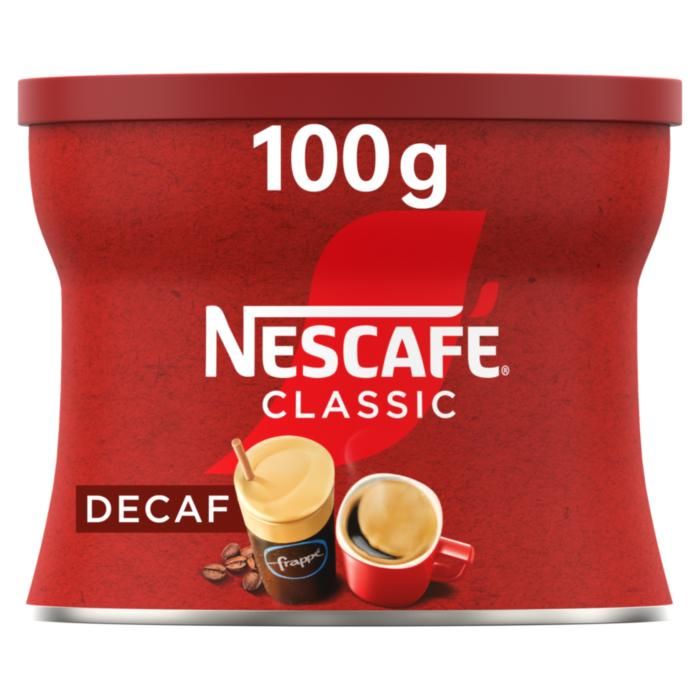 NESCAFÉ® CLASSIC DECAF ΣΤΙΓΜΙΑΙΟΣ ΚΑΦΕΣ ΧΩΡΙΣ ΚΑΦΕΙΝΗ 100g