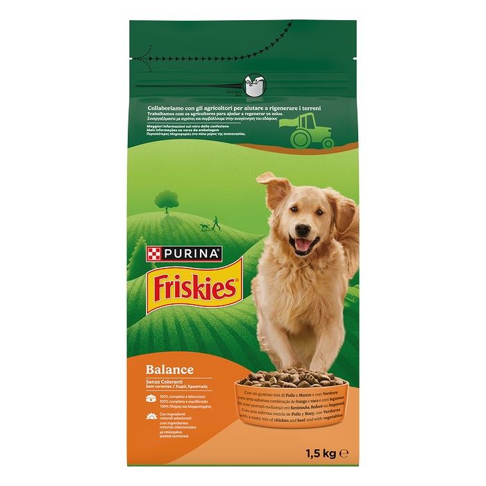 Friskies Balance Κοτόπουλο & Πρόσθετα Λαχανικά 1,5kg
