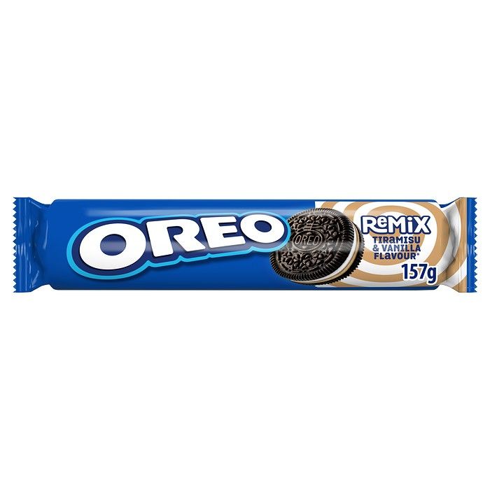Oreo Remix Μπισκότα Γεμιστά Βανίλια & Τιραμισού 157G