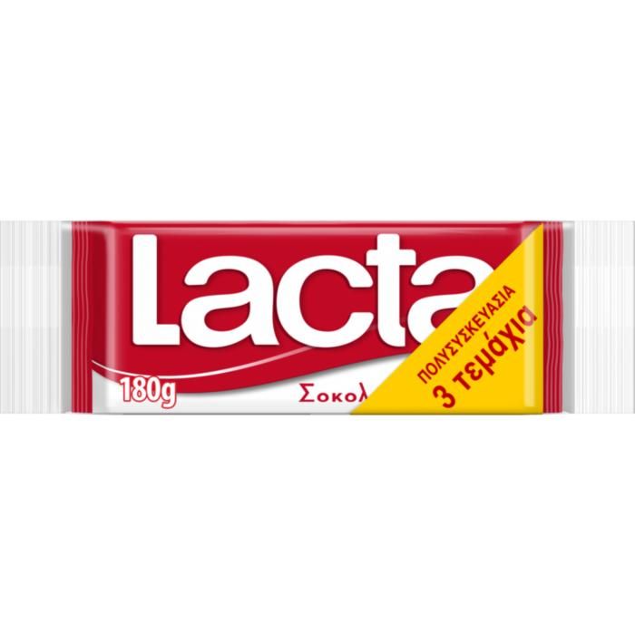 Lacta Σοκολάτα Γάλακτος 3X60G