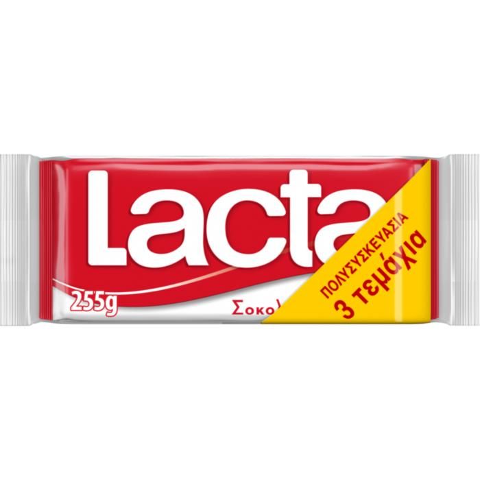 Lacta Σοκολάτα Γάλακτος 3X85G