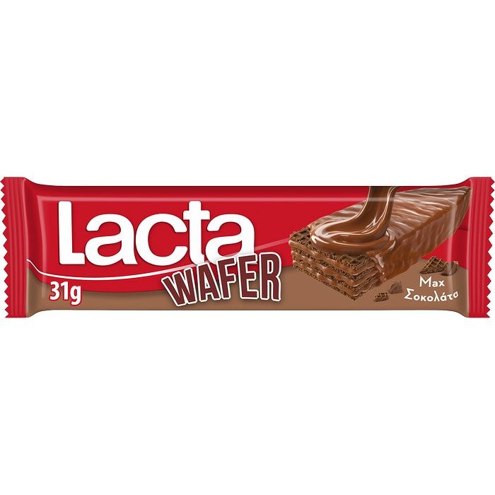 Lacta Wafer Σοκολάτα Γάλακτος Max 31G