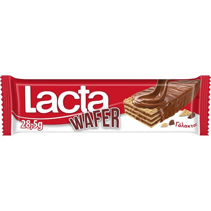 Lacta Wafer Σοκολάτα Γάλακτος 28.5G