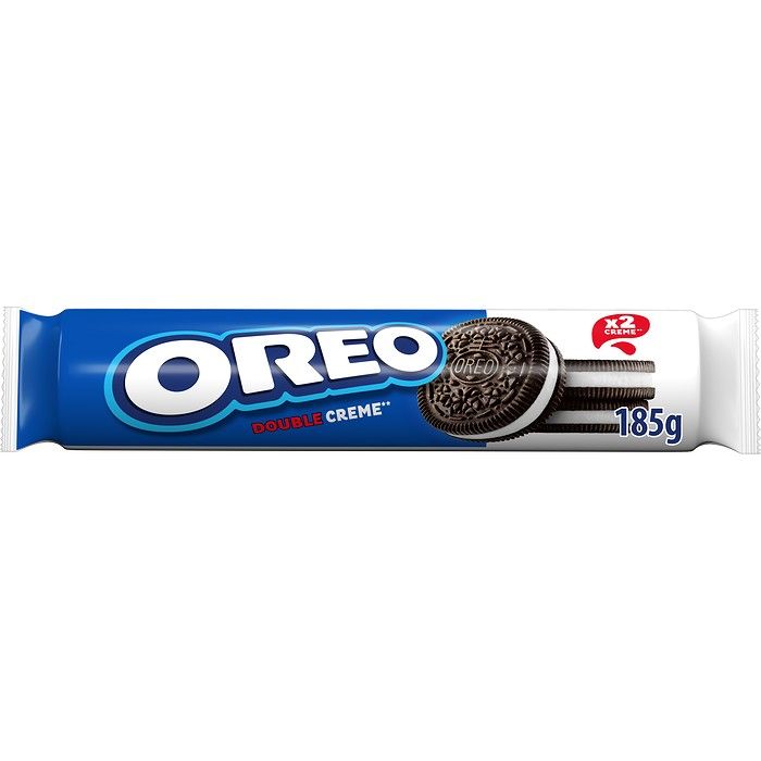 Oreo Double Μπισκότα Γεμιστά Διπλή Βανίλια 185G