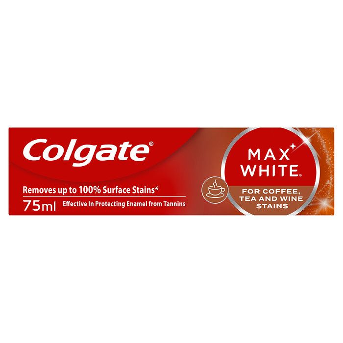 Colgate Max White For Coffee, Tea & Wine Οδοντόκρεμα 75ml