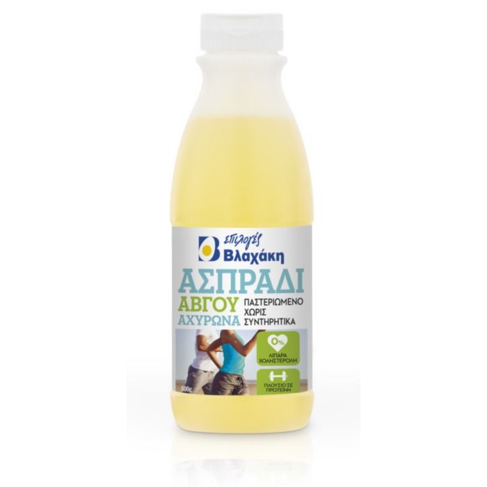 ΒΛΑΧΑΚΗ ΑΣΠΡΑΔΙ ΑΥΓΟΥ ΠΑΣΤΕΡ.500ML.