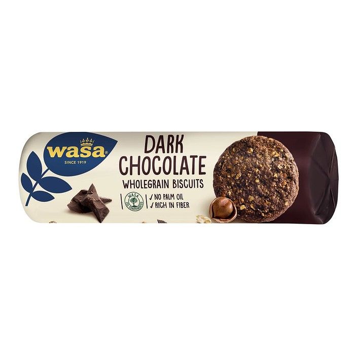 WASA ΜΠΙΣΚΟΤΑ ΜΕ ΜΑΥΡΗ ΣΟΚΟΛΑΤΑ 230GR