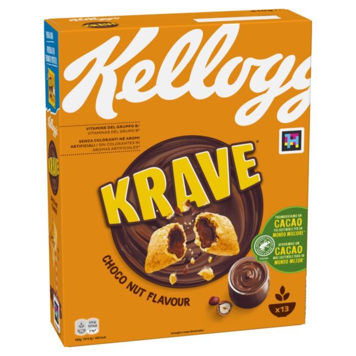 KELLOGG'S KRAVE CHOCO NUT FLAVOR 410g