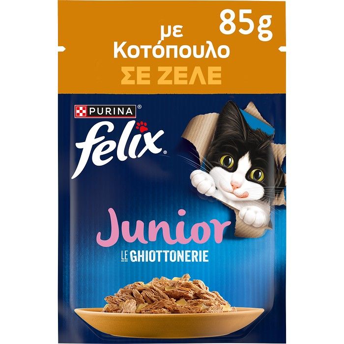 FELIX AGAIL JUNIOR με Κοτόπουλο σε Ζελέ 85g