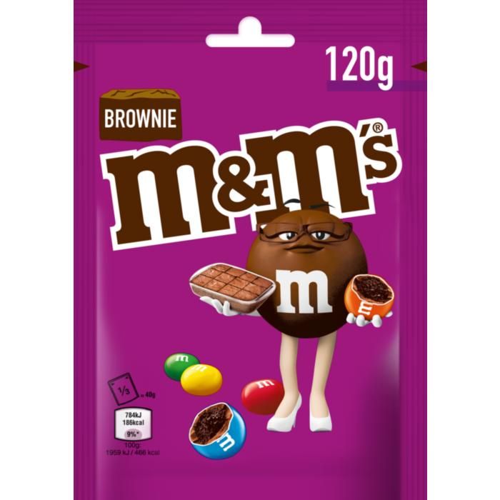 M&M's® Σοκολατένια Κουφετάκια Brownie 120γρ.