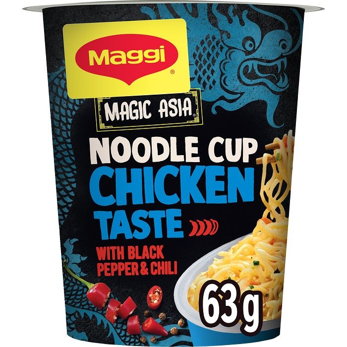 MAGGI MAGIC ASIA NOODLES Cup με γεύση πικάντικο κοτόπουλο 63g
