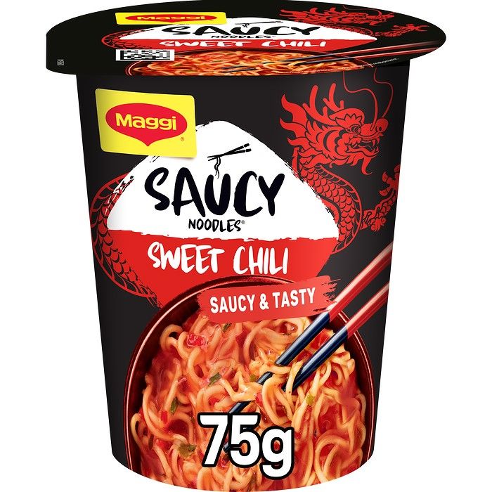 MAGGI Saucy Noodles σε σάλτσα Γλυκό τσίλι 75g
