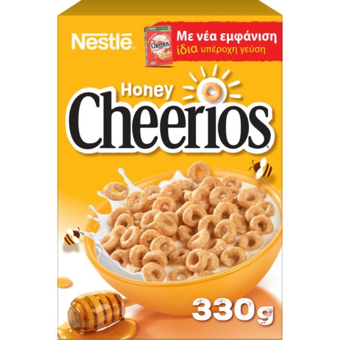 Nestle Δημητριακά Πρωινού Ολικής Άλεσης HONEY CHEERIOS® 330g