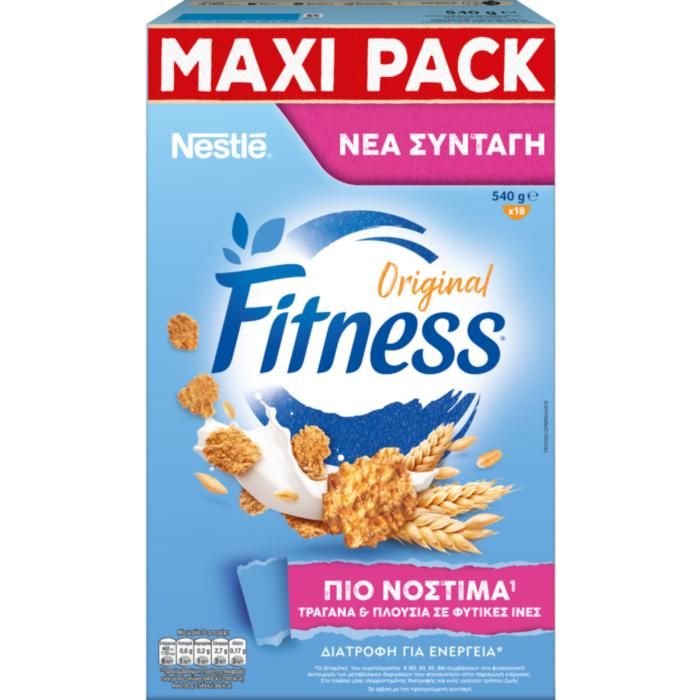 Nestle FITNESS® Δημητριακά Πρωινού Ολικής Άλεσης 540g