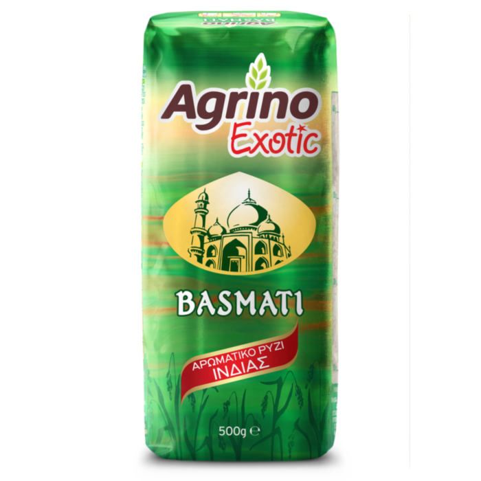 AGRINO ΡΥΖΙ BASMATI 500ΓΡ(ΑΡΩΜΑΤΙΚΟ)