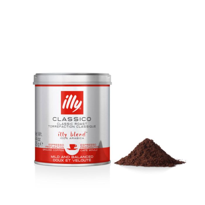 ILLY  ESPRESSO AΛΕΣΜΕΝΟΣ  ΚΑΦΕΣ CLASSICO-  125γρ.