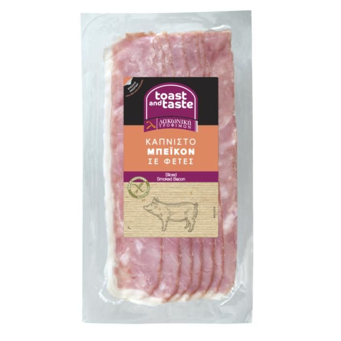 TOAST & TASTE ΜΠΕΙΚΟΝ ΚΑΠΝ. ΦΕΤΕΣ 120g