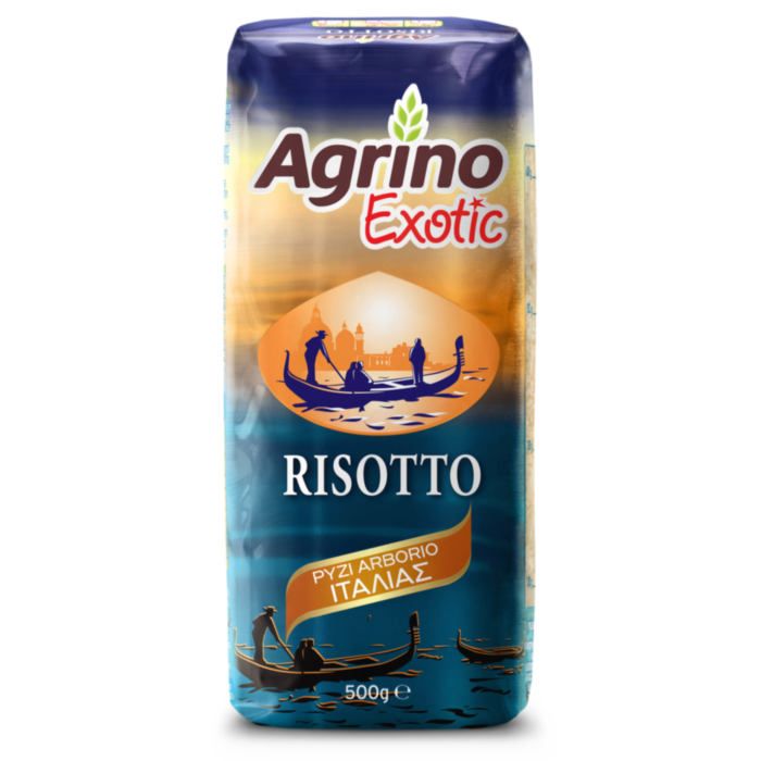 AGRINO ΡΥΖΙ ARBORIO ΓΙΑ ΡΙΖΟΤΟ 500ΓΡ.