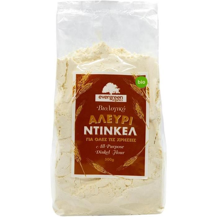 Αλεύρι Ντίνκελ για όλες τις χρήσεις 1kg Evergreen Bio