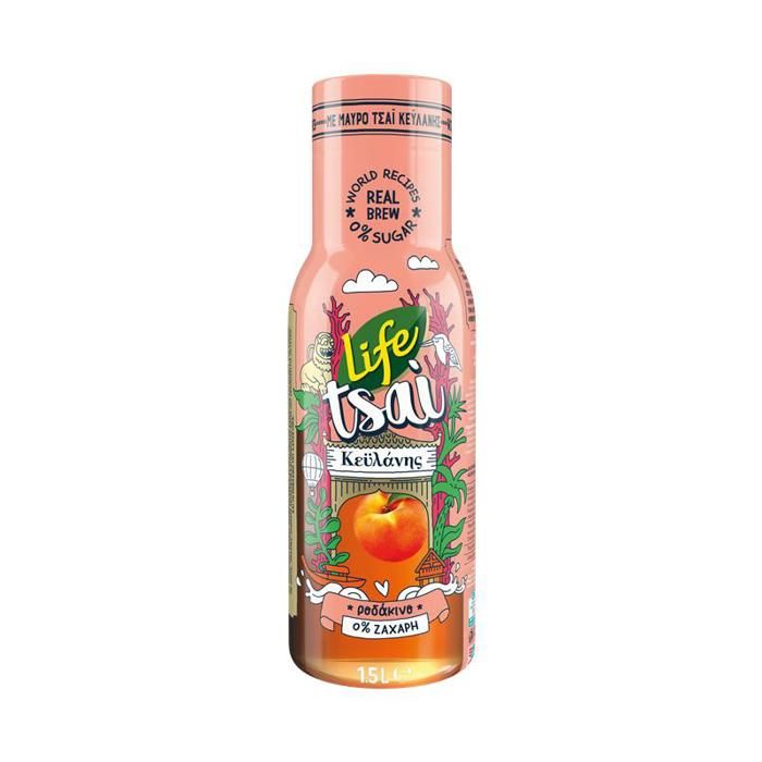 LIFE ΤΣΑΙ ΚΕΥΛΑΝΗΣ  ΡΟΔΑΚΙΝΟ 1,5LT.