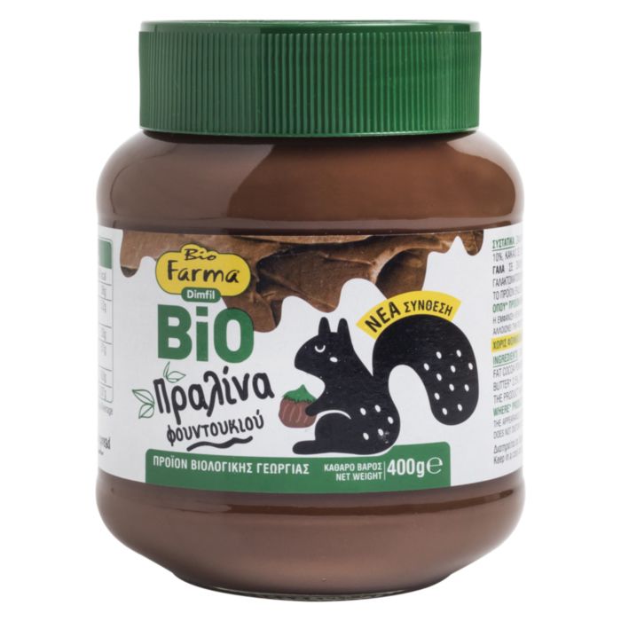 BIOFARMA ΠΡΑΛΙΝΑ ΦΟΥΝΤΟΥΚΙΟΥ BIO 400GR