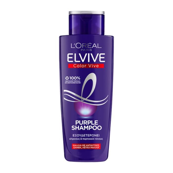 ELVIVE COLOR VIVE PURPLE ΣΑΜΠΟΥΑΝ ΓΙΑ ΞΑΝΘΑ ΜΑΛΛΙΑ