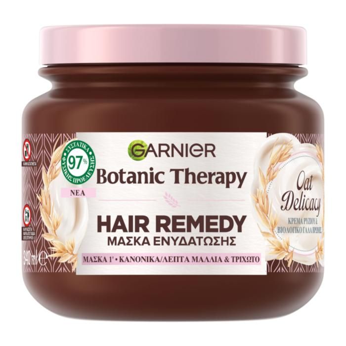 BOTANIC THERAPY OAT DELICACY ΜΑΣΚΑ ΜΑΛΛΙΩΝ 340ML