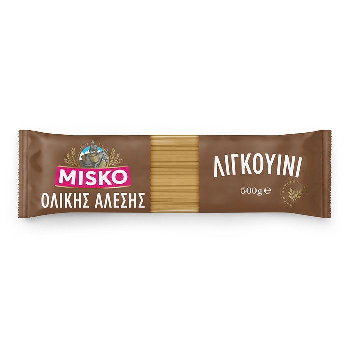 MISKO ΜΑΚΑΡΟΝΙΑ ΛΙΓΚΟΥΙΝΙ ΟΛΙΚΗΣ ΑΛΕΣΗΣ 500GR