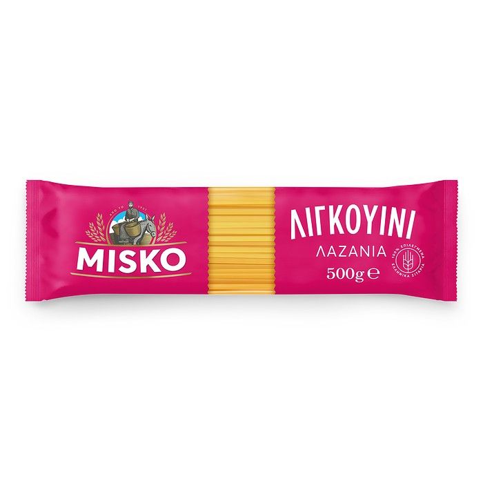MISKO ΜΑΚΑΡΟΝΙΑ ΛΙΓΚΟΥΙΝΙ ΛΑΖΑΝΙΑ 500GR