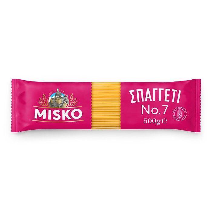 MISKO ΜΑΚΑΡΟΝΙΑ ΣΠΑΓΓΕΤΙ No7 500GR