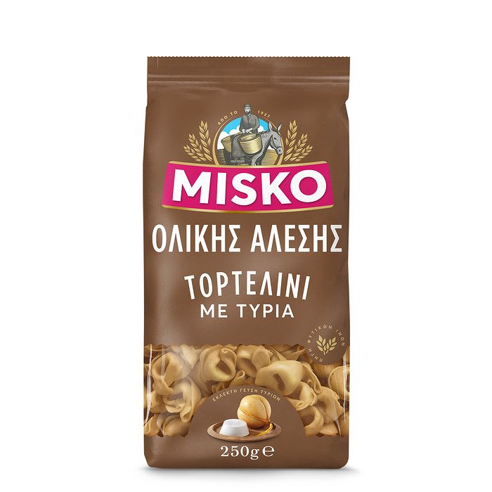 MISKO ΤΟΡΤΕΛΙΝΙ ΟΛΙΚΗΣ ΑΛΕΣΗΣ ΜΕ ΤΥΡΙΑ 250g