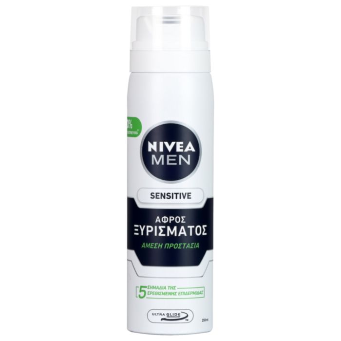 NIVEA MEN Αφρός Ξυρίσματος Sensitive 250 ml