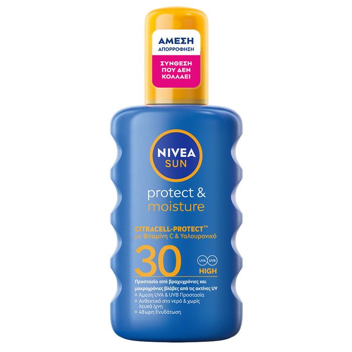 NIVEA SUN  Protect & Moisture Spray SPF 30, 200ml