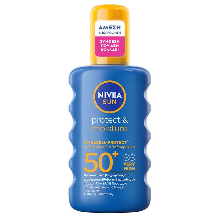 NIVEA SUN  Protect & Moisture Spray SPF 50+, 200ml