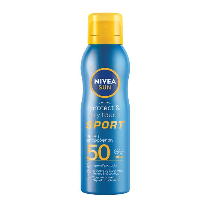NIVEA SUN Protect & Dry Touch SPORT Mist Spray SPF 50