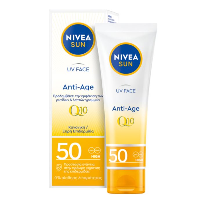 NIVEA SUN UV Face Anti - Age Cream SPF50
