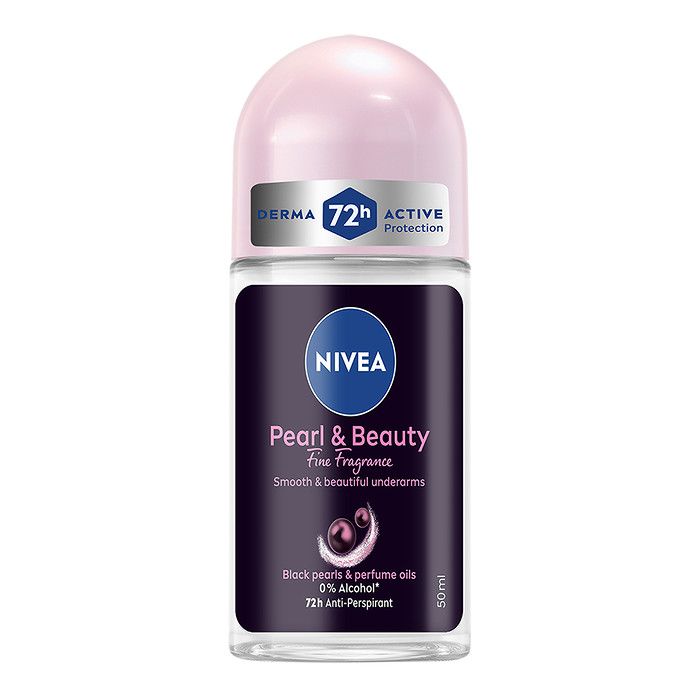 NIVEA Deo Pearl & Beauty Black Pearl Roll-On Γυναικείο 50ml