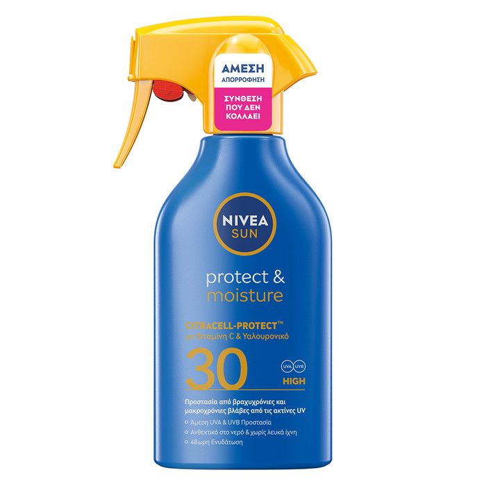 NIVEA SUN Protect & Moisture Trigger Spray SPF 30, 250ml