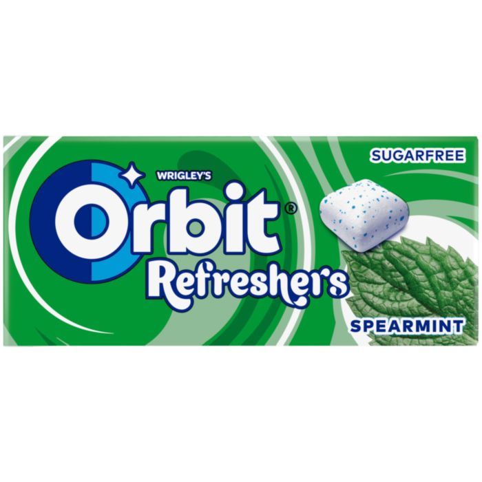 ORBIΤ REFRESHERS Τσίχλες Δυόσμος Κουτάκι 7τεμ. 15,6g.