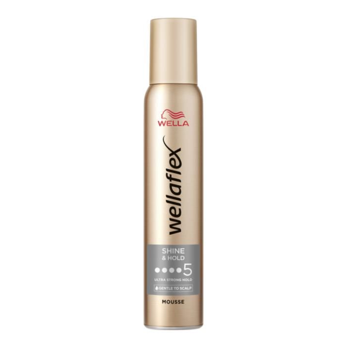 Wellaflex Αφρός Μαλλιών Shine & Hold 200ml