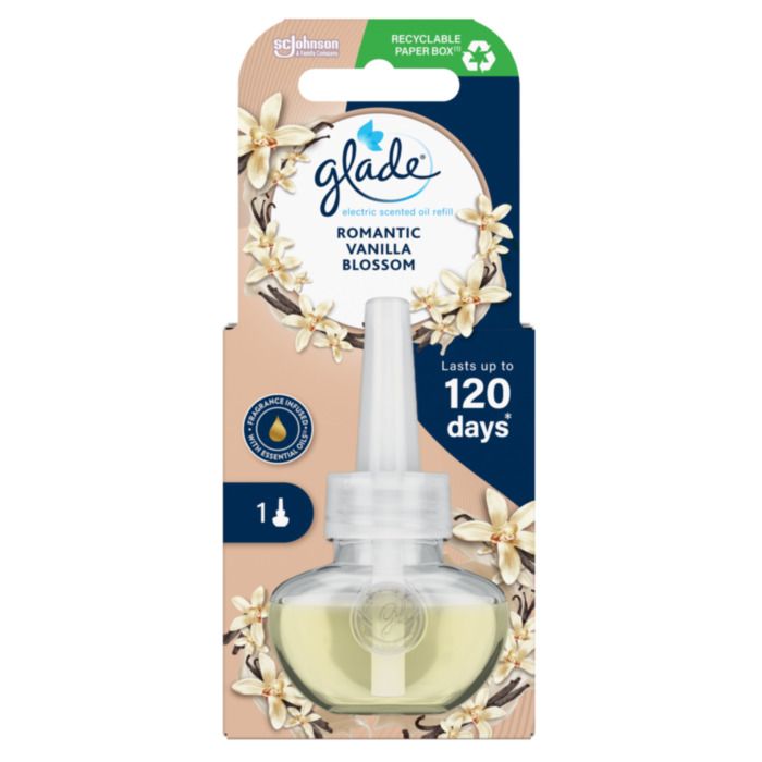 GLADE ELECTRIC SCENTED OIL ΑΝΤ/ΚΟ  ROMANTIC VANILLA BLOSSOM