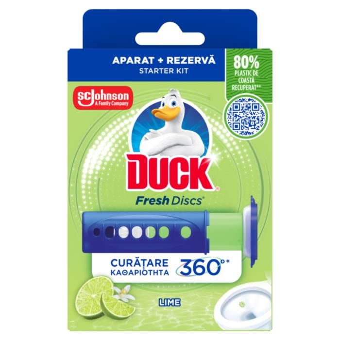 DUCK FRESH DISCS LIME ZEST