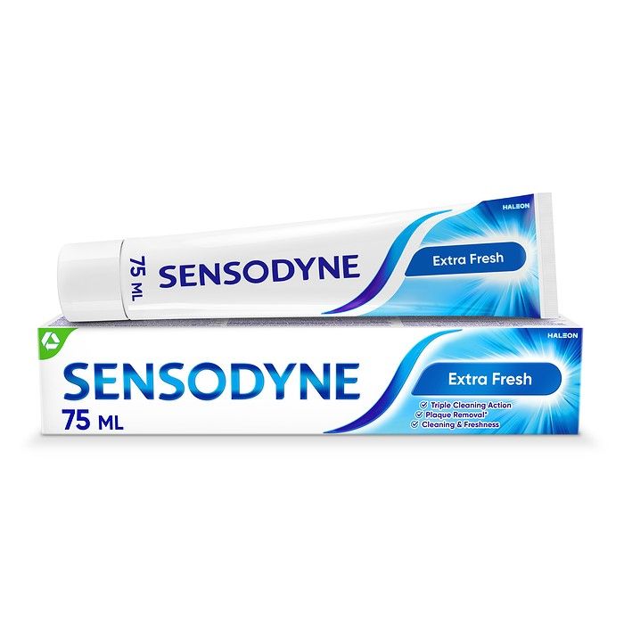 Sensodyne Extra Fresh, Οδοντόκρεμα για τα Ευαίσθητα Δόντια & Δροσερή Αναπνοή, 75ml